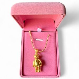 Teddy Fresh Gold Teddy Bear Necklace